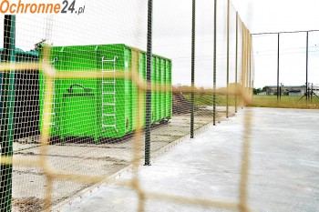 Kościerzyna Piłkochwyty z bocznymi ścianami na boisko sportowe - &quot;C&quot; Sklep Kościerzyna
